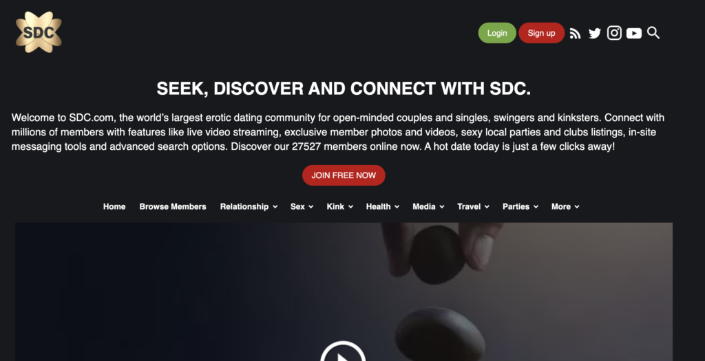 sdc swinger site